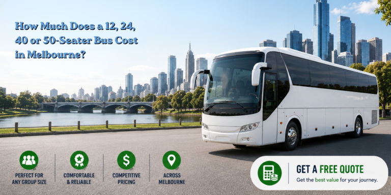 How Much Does a 12, 24, 40 or 50-Seater Bus Cost in Melbourne