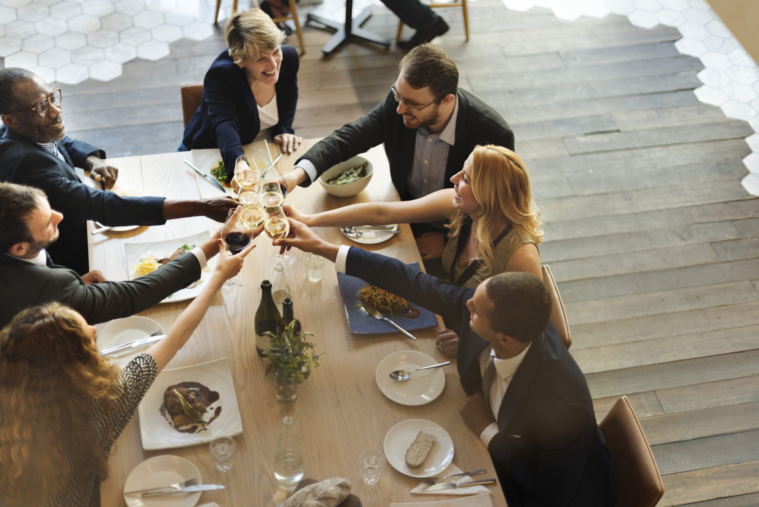 Group event setting suitable for a corporate outing